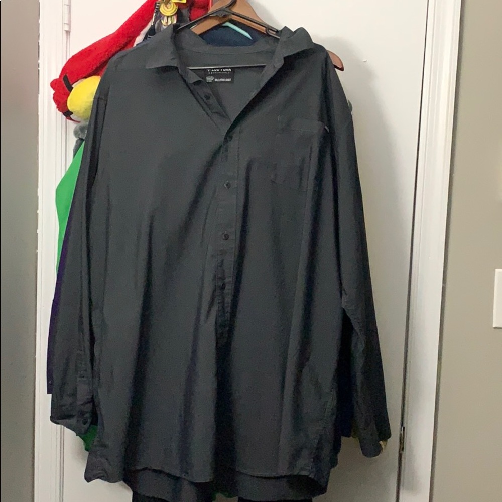 Zoo York Long Sleeve Dress Shirt (3XLT)